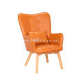 Popular Leisure Wooden Leg Chair